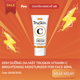  (SALE-T1/26) Kem dưỡng da mặt TruSkin Vitamin C Brightening Moisturizer for Face 2Oz 60ml 