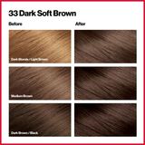  Thuốc nhuộm tóc Revlon màu 33 Dark Soft Brown 