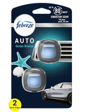  Set 2 nước hoa thơm xe Febreze Luxe Car Air Freshener Ocean Breeze Scent 0.14Oz 4.4ml 