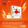  (SALE-SNH) Set Estee Lauder Ladies Beautiful Belle Gift Set Fragrances 
