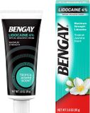  Kem xoa bóp giảm đau Bengay pain relieving lidocaine cream tropical jasmine scent 84g 