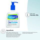  Sữa rửa mặt dịu nhẹ cho da thường và da dầu Cetaphil 8Oz 237ml 