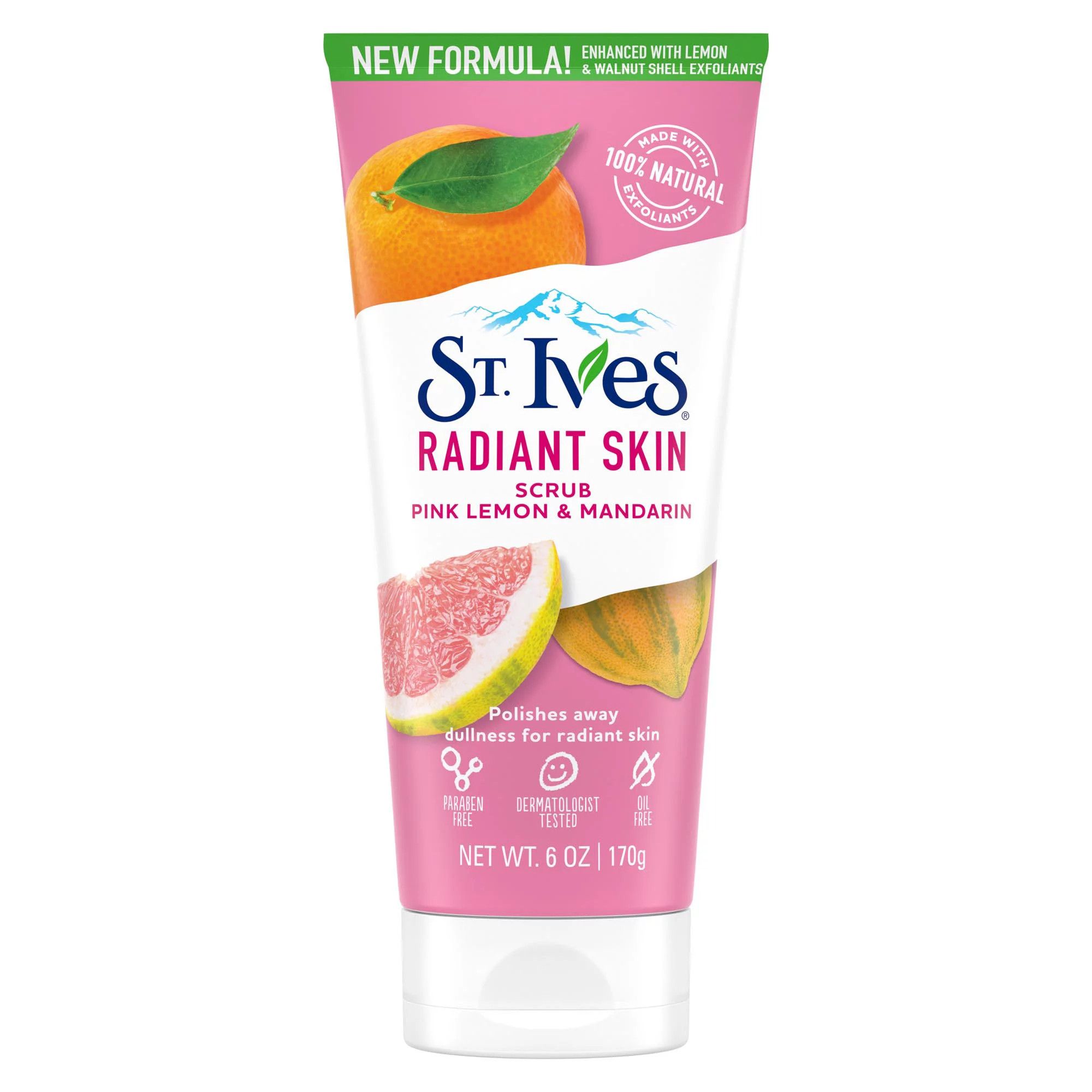  Tẩy tế bào chết St.ives 6oz (Hương Pink Lemon & Mandarin Orange) 