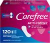  Băng vệ sinh Carefree Acti-Fresh Panty Liners, Regular 120 miếng 