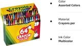  Bút chì màu cho bé Crayola Classic Crayons featuring Bluetiful 64 cây 