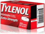  Viên uống giảm đau hạ sốt Tylenol Extra Extra Strength Caplets 500mg 100 viên 