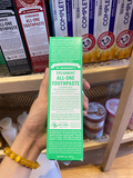  Kem đánh răng hữu cơ hương Húng bạc hà Dr. Bronner's Spearmint Toothpaste 5Oz 140g 