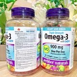  CTY - Viên uống bổ sung Omega 3 Webber Naturals Triple Strength Omega-3 900mg 80 viên 