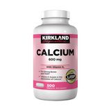  Viên uống bổ sung canxi Kirkland Signature™ Calcium 600 mg + D3 500 viên 