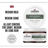  Kem tạo kiểu tóc Cremo Premium Barber Grade Hair Styling Cream 4Oz 113g 