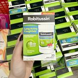  Viên uống giảm ho Robitussin Adult Long-Acting Cough Gels Non-Drowsy Formula 20 viên 