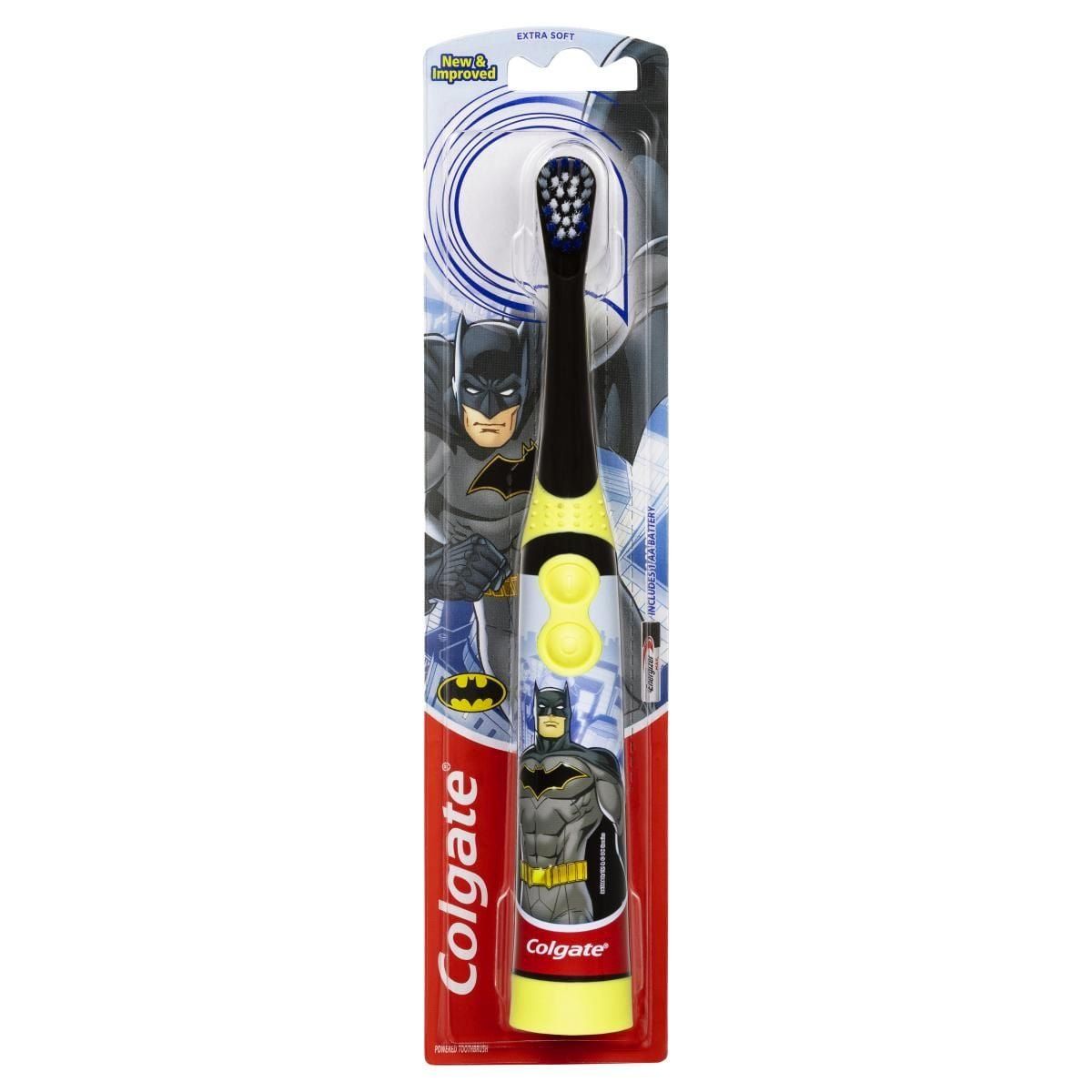  Bàn chải Pin cho bé Colgate Kids Batman or Barbie Battery Powered Sonic Toothbrush 