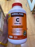  Viên uống bổ sung hỗ trợ tăng đề kháng Kirkland Vitamin C 1000Mg 500 viên 