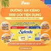  Đường ăn kiêng Splenda Mỹ 1000 gói x 1g 