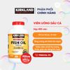  NK - Viên uống dầu cá Kirkland Signature Fish Oil Concentrate with Omega-3 Fatty Acids 400 viên 