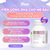  (Úc) Viên bổ sung DHA cho mẹ bầu Bioisland DHA For Pregnancy 60 viên 