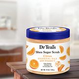  Tẩy tế bào chết cơ thể Dr Teal's Citrus Shea Sugar Body Scrub 538gr 