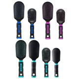  Set lược Conair salon results hairbrush wire bristles and cushion base 