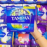  Băng vệ sinh Tampax Pearl Multipack Tampons with LeakGuard Protection 47 miếng 
