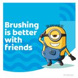 Kem đánh răng cho bé Colgate Kids Minions Toothpaste Mild Bubble Fruit 4.6Oz 130g 