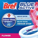  Viên khử mùi bồn cầu Bref Blue Active Flower Toilet Cleaner 50g 