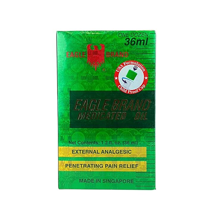  Dầu gió xanh Eagle Brand medicated oil 1.2Oz 36 mL 