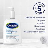  Sữa rửa mặt cho da khô đến da thường Cetaphil Hydrating Foaming Cream Face Cleanser Normal to Dry Skin 16Oz 473ml 