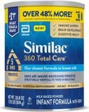  Similac 360 Total Care Non-GMO Infant Formula Powder - 30.8oz 874g 