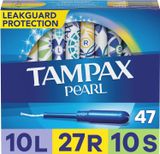 Băng vệ sinh Tampax Pearl Multipack Tampons with LeakGuard Protection 47 miếng 