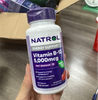  Viên uống bổ sung Natrol Vitamin B12 Fast Dissolve Maximum Strength Strawberry Flavor 5000mcg 100 viên 