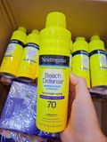  (SALE-T8/25) Xịt chống nắng đi biển Neutrogena Beach Denfense SPF70 6.5Oz 184g 