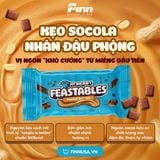  Kẹo MrBeast Feastables Multipack Peanut Butter Chocolate Candy 6.17Oz 175g 