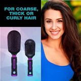  Set lược Conair salon results hairbrush wire bristles and cushion base 