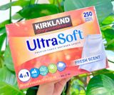  Giấy thơm quần áo Kirkland UltraSoft Premium Fabric Softener 250 tờ 
