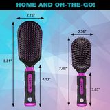  Set lược Conair salon results hairbrush wire bristles and cushion base 