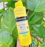  (SALE-T1/26) Xịt chống nắng cho bé Neutrogena Mineral Beach Defense Lotion SPF70 6.5Oz 184g 