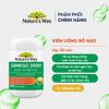  NK-Viên uống bổ não Nature's Way Ginkgo 2000 Brain & Memory 120 viên 
