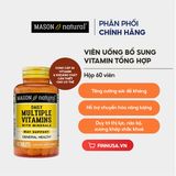  CTY - Viên uống bổ sung vitamin và khoáng chất Mason Natural Daily Multiple Vitamins With Minerals 60 viên 