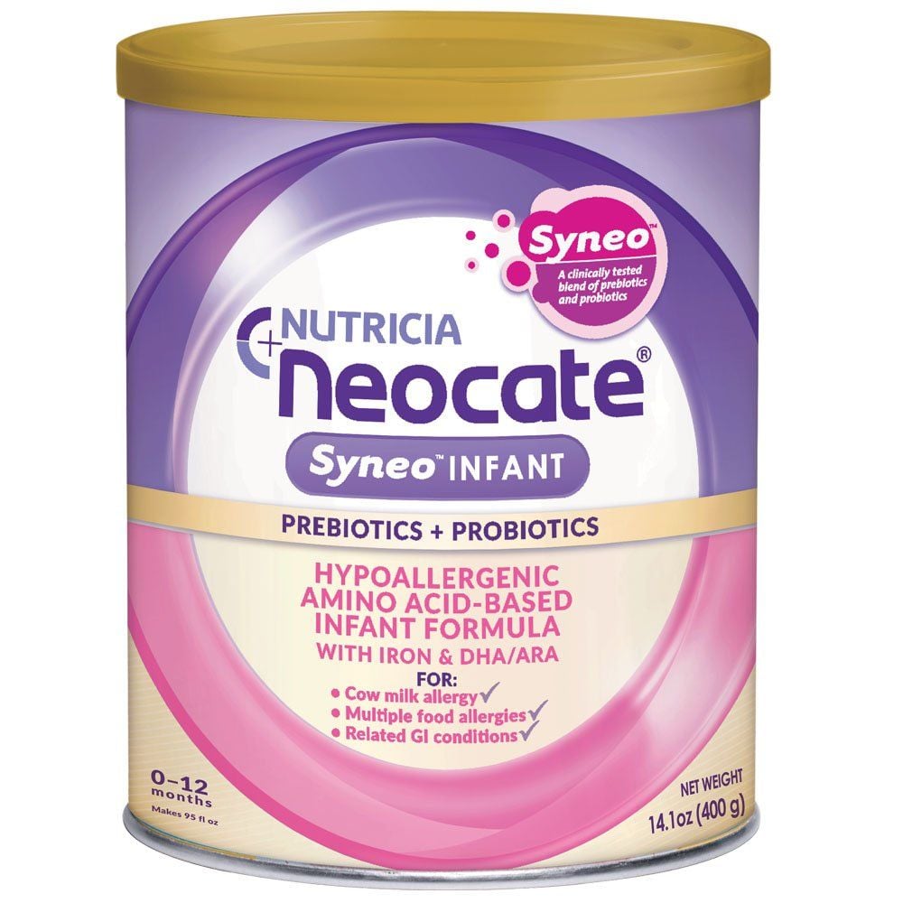  Sữa cho bé từ sơ sinh dị ứng đạm bò Nutricia Neocate syneo infant formula powder 14.1Oz 400g 
