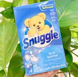  Giấy thơm quần áo Snuggle Fabric Softener Dryer Sheets - Blue Sparkle 40 tờ 