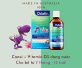  Ostelin Kids Milk Calcium and Vitamin D3 Liquid 90ml 