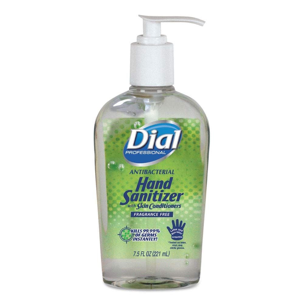  Gel rửa tay khử khuẩn Dial Professional Antibacterial Gel Hand Sanitizer 7.5Oz 221ml 