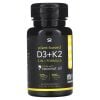  Viên uống bổ sung Sports Research Vitamin D 5000iu & Mk7 Vitamin K2 100mcg 60 viên 