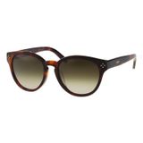  Mắt kính Chloe Gradient Brown Round Ladies Sunglasses CE699SA 218 55-19-135 