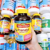  Viên uống bổ sung vitamin tổng hợp cho mẹ bầu Nature Made Prenatal Folic Acid + DHA 150 viên 