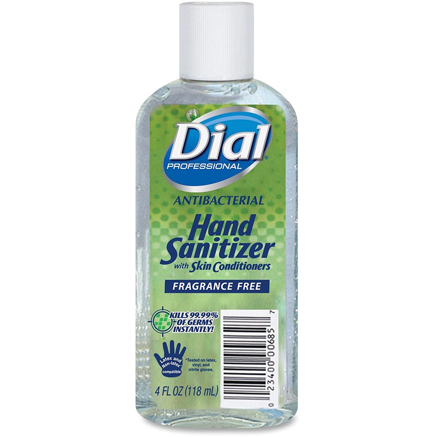  Gel rửa tay khử khuẩn Dial Antibacterial Gel Hand Sanitizer With Moisturizers 4Oz 118ml 