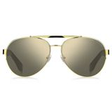  Kính Marc Jacobs Grey Ivory Mirror Aviator 60mm Sunglasses Marc 341/S 02M2 60 