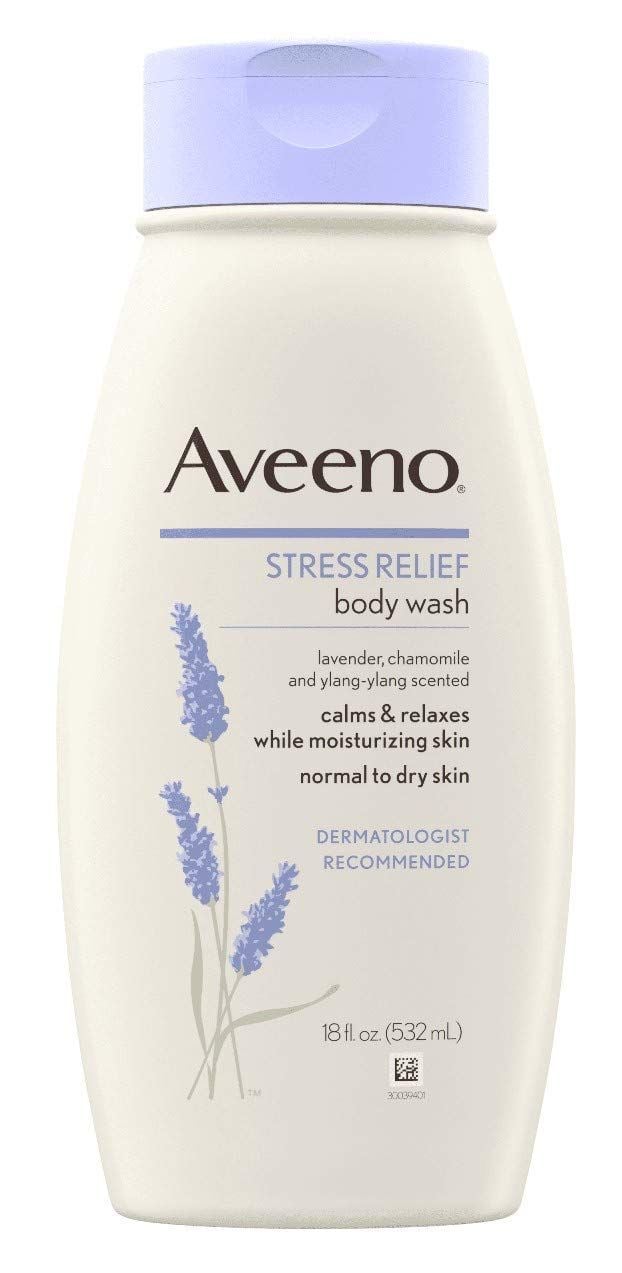  Sữa tắm Aveeno Stress Relief Body Wash Calm&Relax 18Oz 532ml 