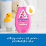  Dầu gội Johnson's Shiny & Soft Tear-Free Kids' Shampoo with Argan Oil & Silk Proteins, Paraben-, Sulfate- & Dye-Free Formula 13.6 fl. oz 