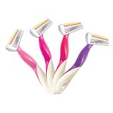  Set BiC Soleil Smooth Colors 3-Blade Women's Disposable Razors - 10 cái 